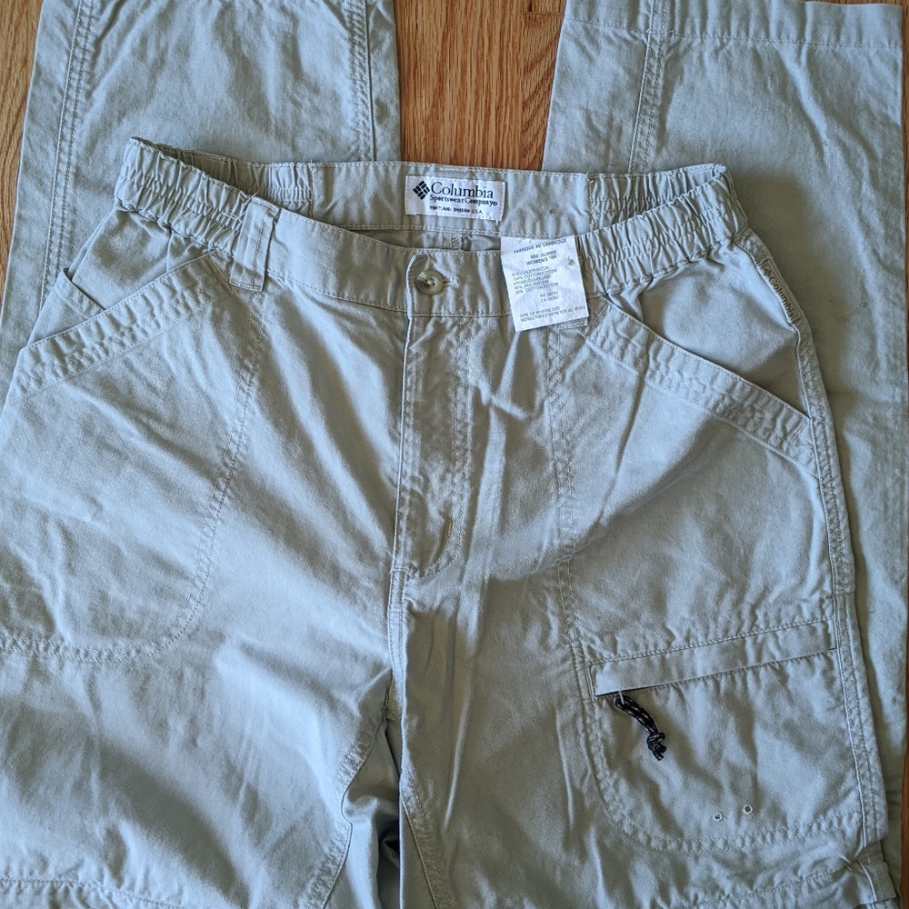 Columbia Convertible Hiking pants size 10R
